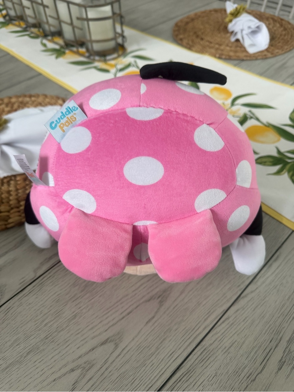 Disney Baby Minnie Mouse Cuddle Pals Round Plush Pillow Kids Preferred 2019 - Picture 3 of 8